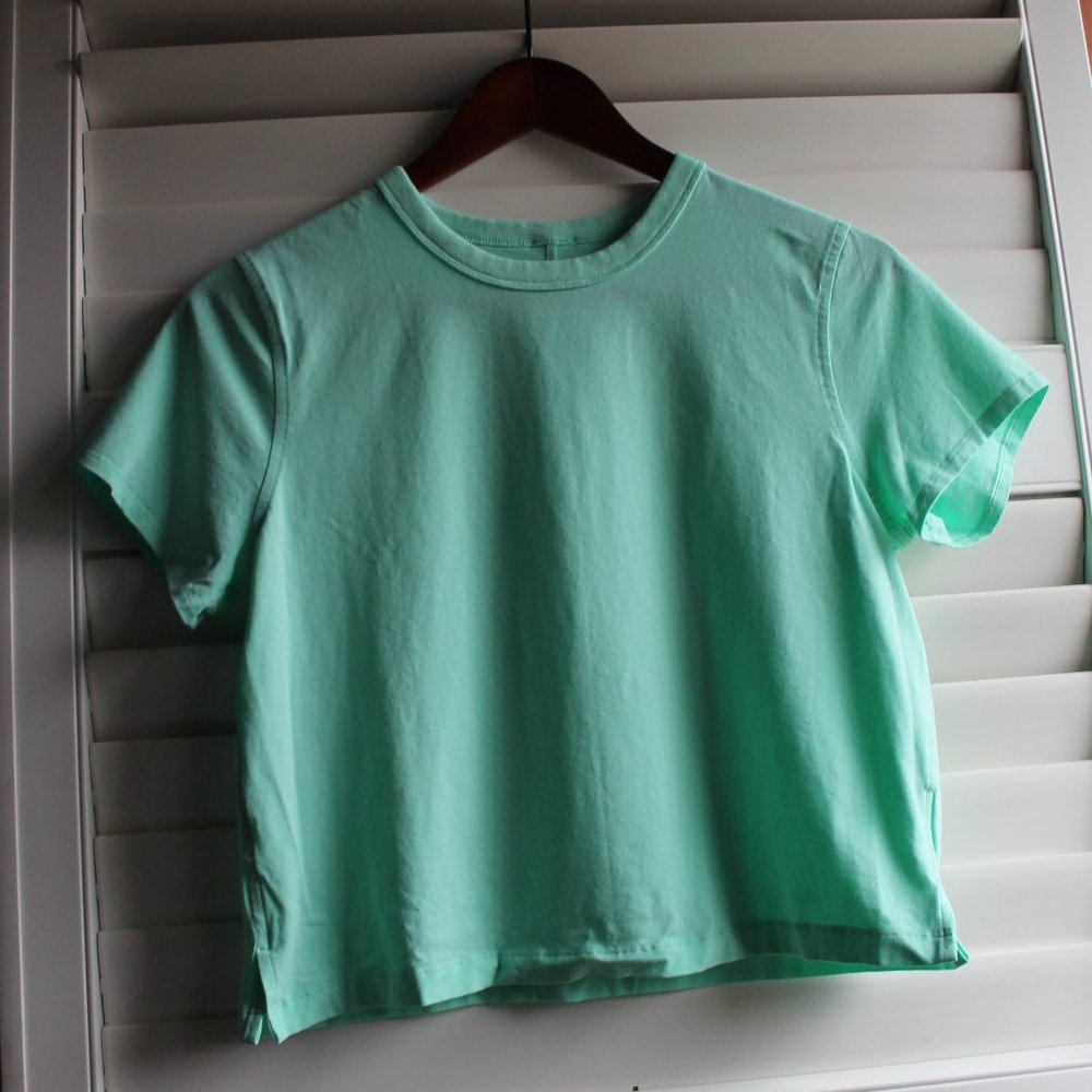 Lululemon CLASSIC-FIT COTTON-BLEND T-SHIRT